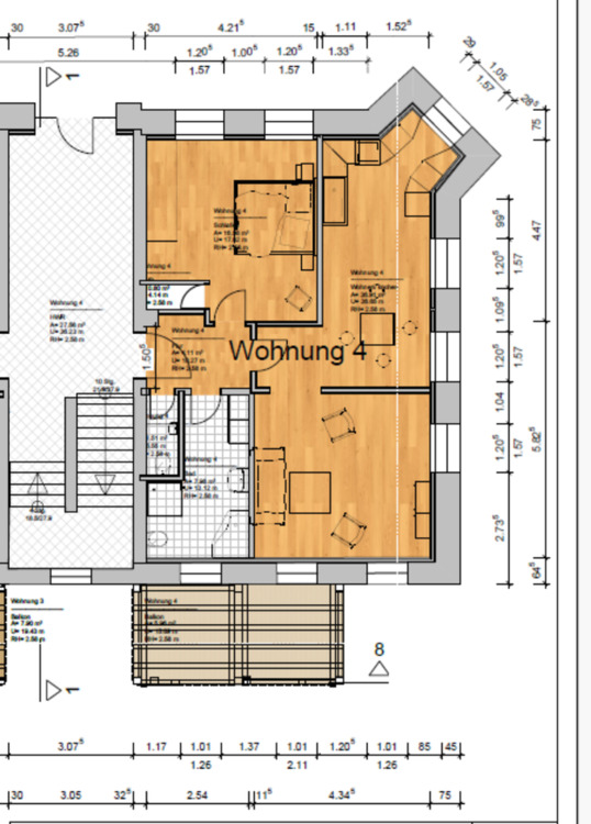 Thumbnail-Erstbezug! Top ausgestattete 2,5 Zimmer Whg. in Herzogswalde