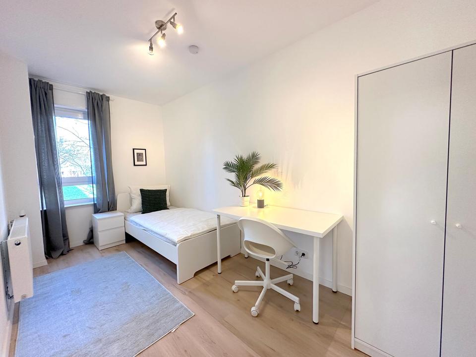 Thumbnail-Möbilierte Zimmer frei in moderner WG – Weißkirchener Weg 39, Frankfurt