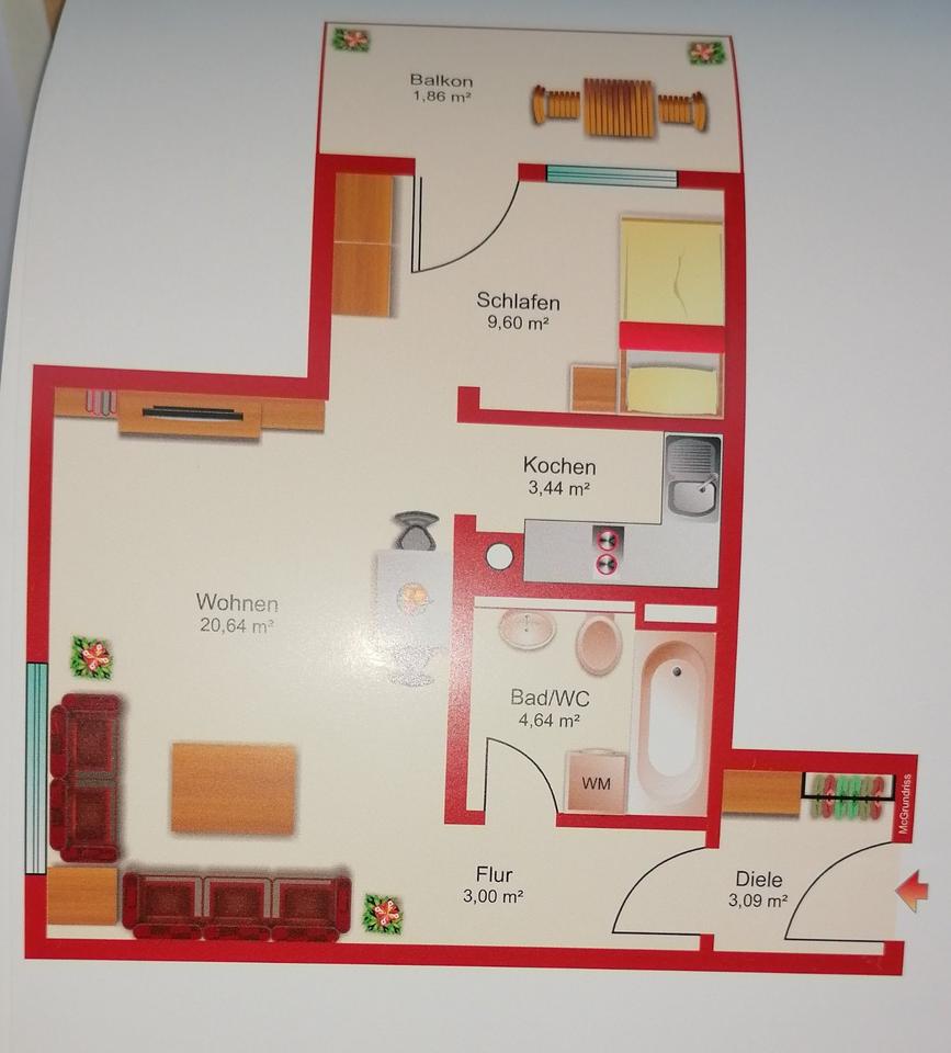 Thumbnail-1,5 Zimmer Appartment Kaufbeuren