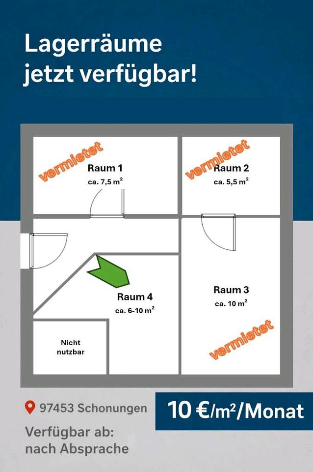 Thumbnail-Lagerfläche in 97453 Schonungen zu vermieten