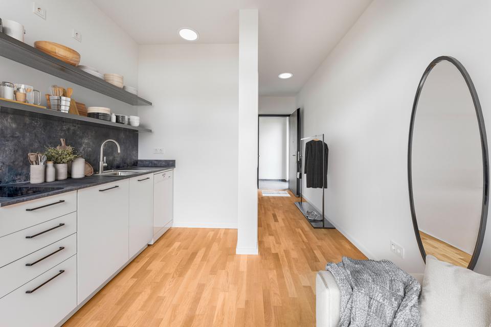 Thumbnail-Modernes City-Apartment mit Terrasse im Lifestyle-Quartier