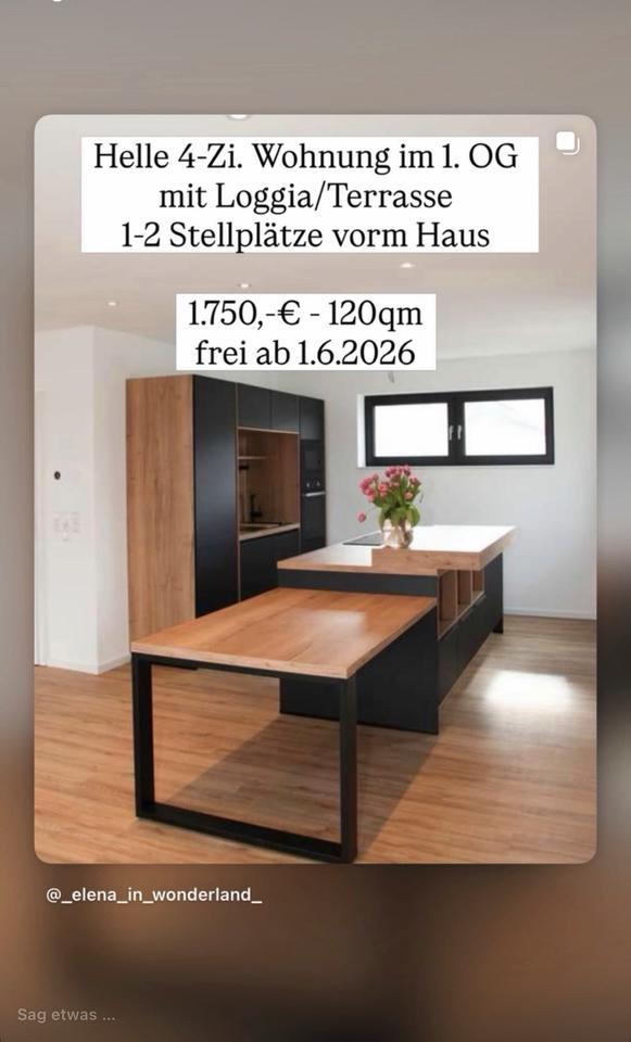 Thumbnail-Luxuriöse Wohnung inkl. Loggia Balkon ab 1.6. in Pforzheim