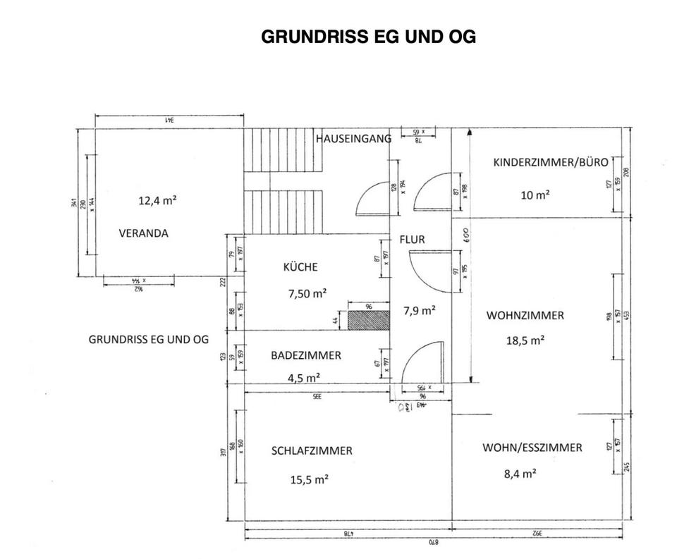 Thumbnail-2 WG-Zimmer (18+10m²) in heller 5-Raum-Wohnung