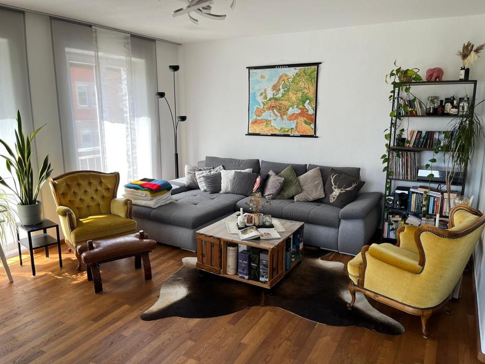 Thumbnail-Moderne, helle 3-Zimmer-Wohnung mit Balkon & EBK