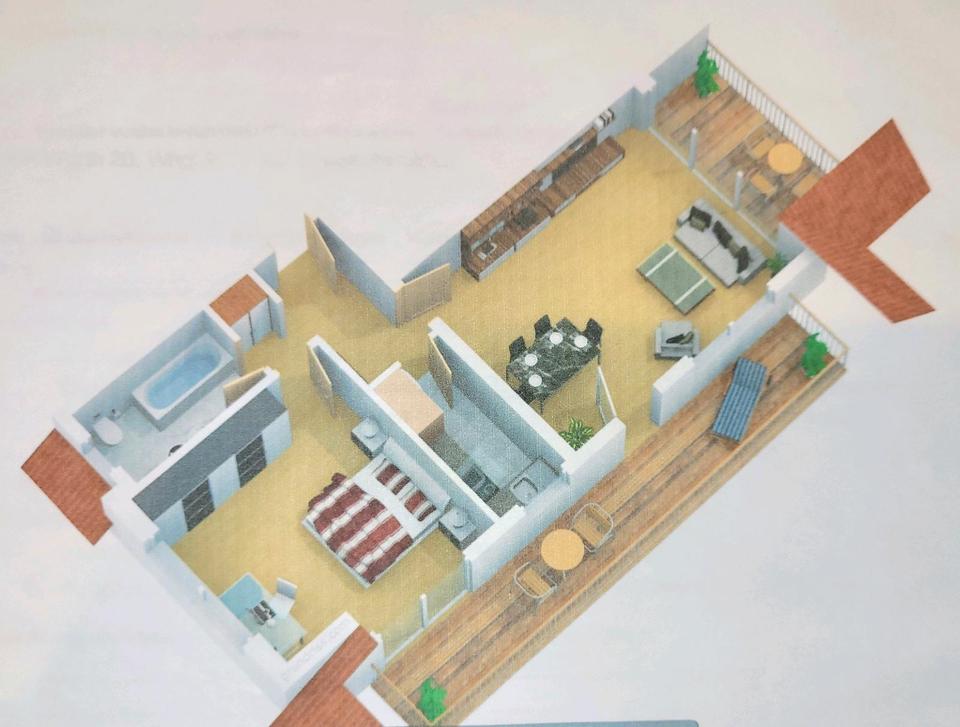 Thumbnail-Helle 2-Zimmer-Wohnung mit Loggia und Balkon in Sasbachwalden