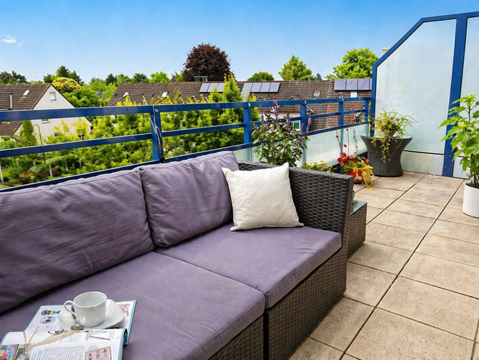 Thumbnail-Helles Penthouse mit Weitblick über Wittlaer, auch Kapitalanlage.