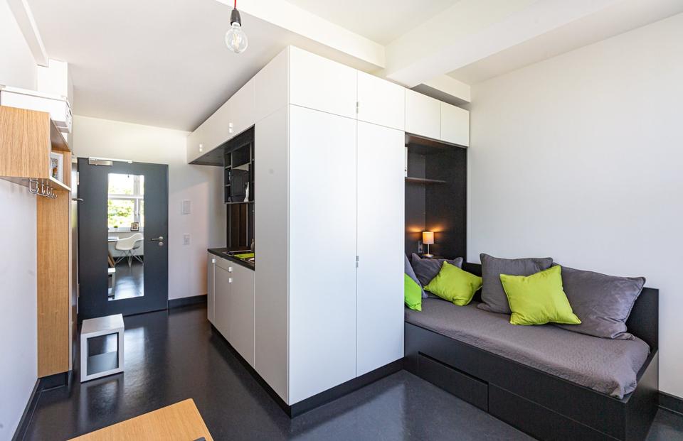 Thumbnail-Möblierte Student Apartments in bester Lage | Monatliche all-inklusiv Miete | 18 bis 50 m²