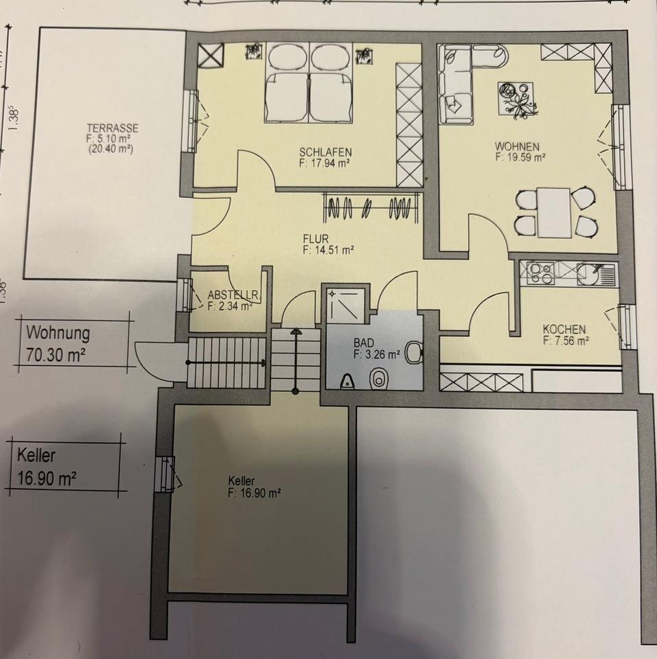 Thumbnail-Erdgeschosswohnung in Petershagen Lahde