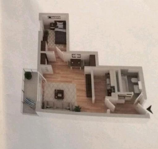 Thumbnail-Nachmieter für 2 Raum Wohnung