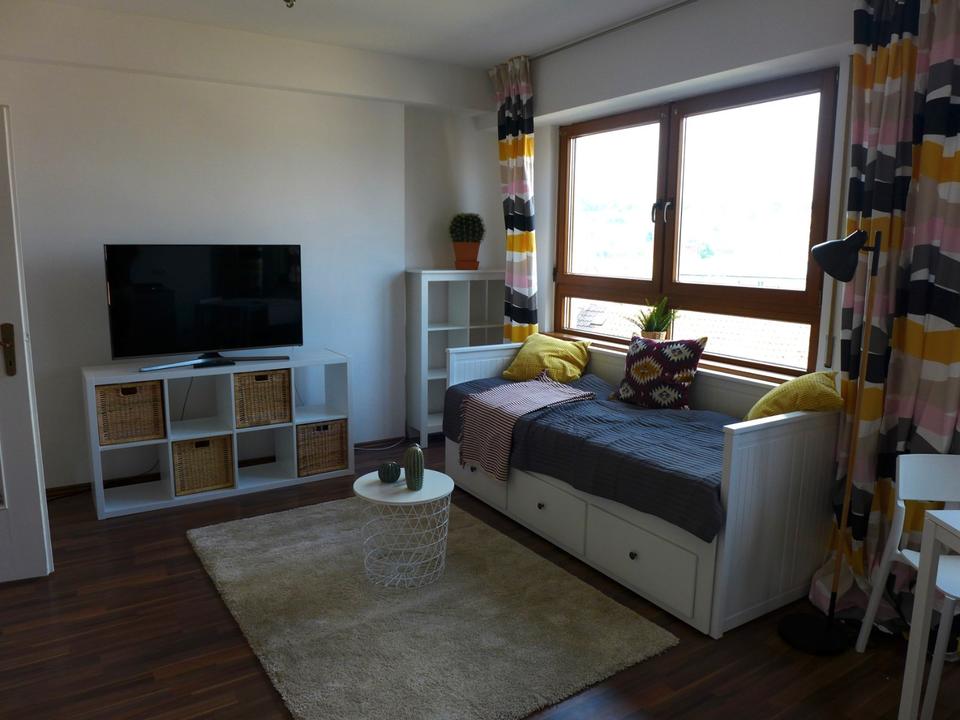 Thumbnail-Hochwertige möblierte 31-m²-EG-Wohnung, EBK, zentrumsnah