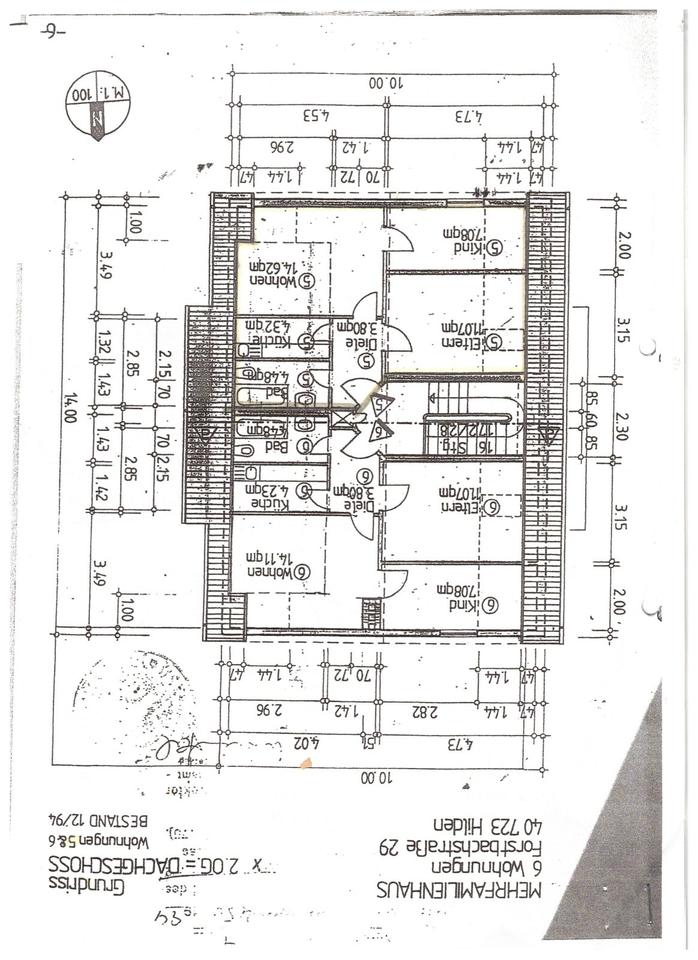 Thumbnail-2 12 Zimmer Dachgeschoss in Hilden