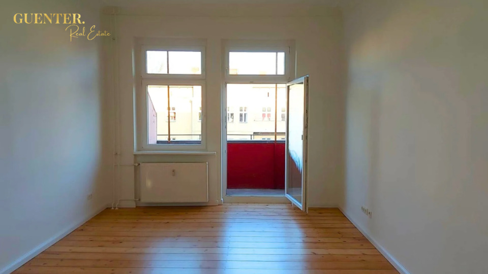 Thumbnail-Großzügige 3-Zimmer-Altbauwohnung mit EBK I Balkon I Duschbad im Erstbezug nach Modernisierung