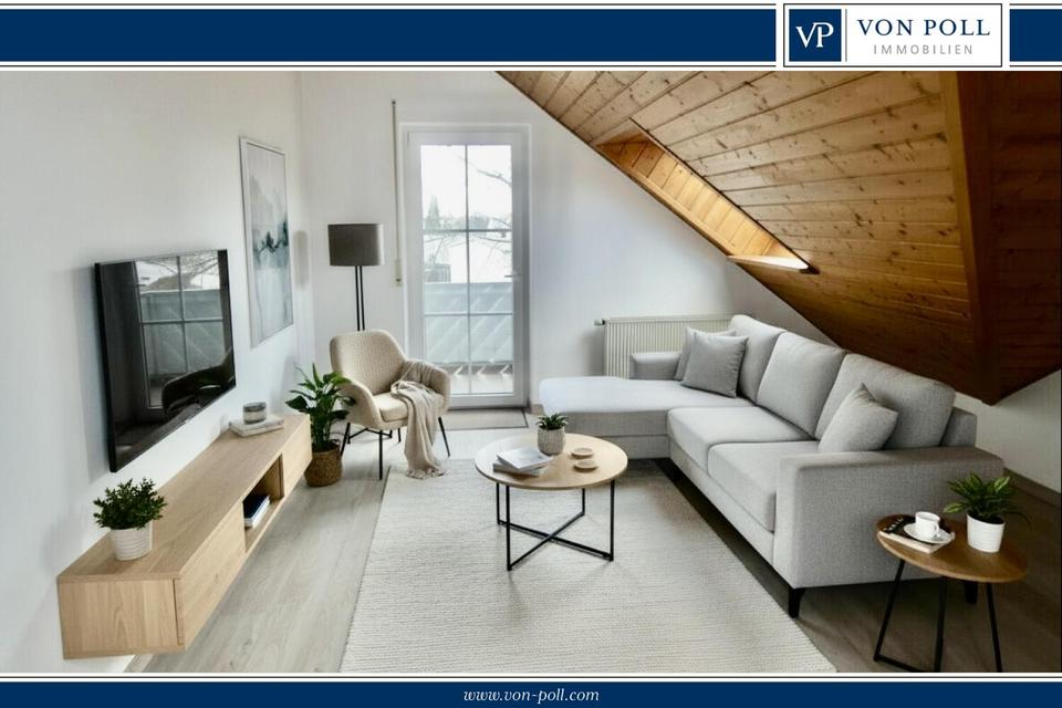 Thumbnail-Gemütliche 2-Zimmer-Wohnung in Lauingen - ideal für Singles oder Paare