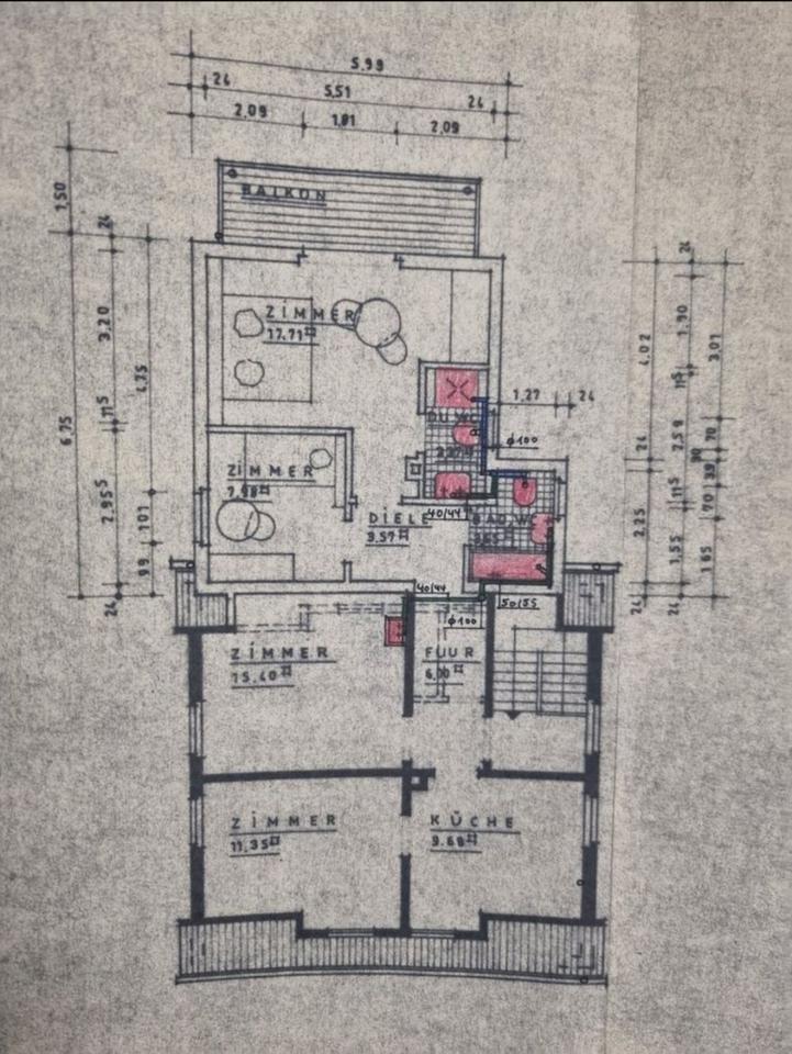 Thumbnail-4 Zimmerwohnung mit Stellplatz in Bad Orb