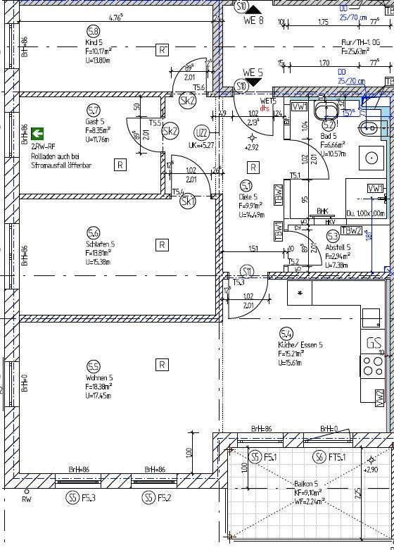 Thumbnail-90 m² | 4-Zimmer-Wohnung