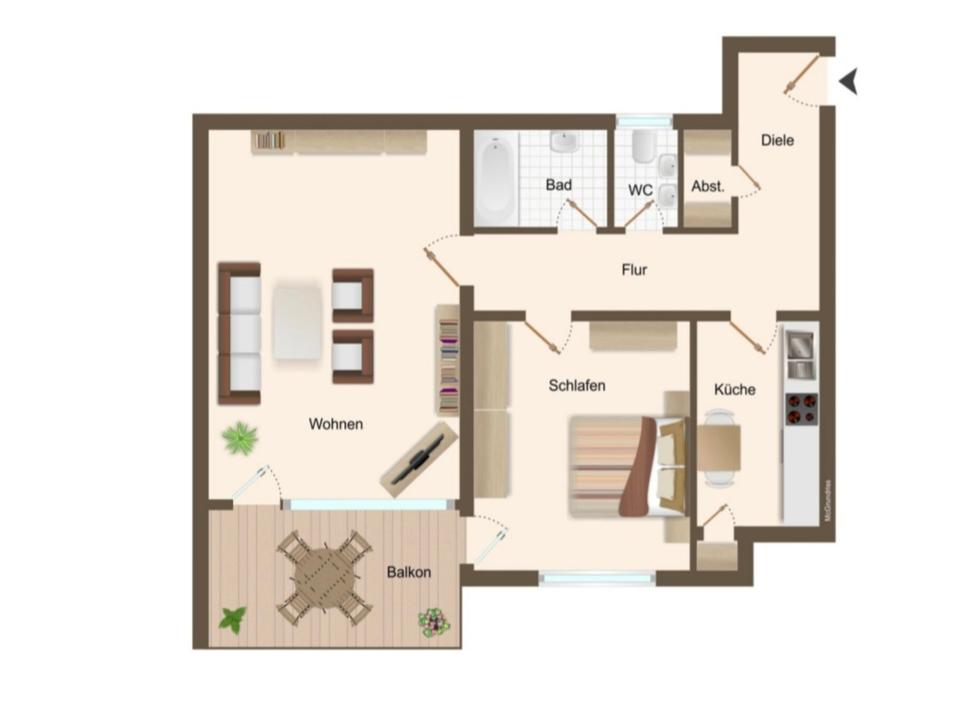 Thumbnail-Wohnung Bad Honnef- Nachmieter zum 15.01.26