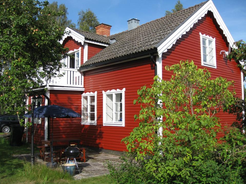 Thumbnail-Süd-Schweden, rotes Ferienhaus im wärmsten Ort Schwedens, 5 Pers