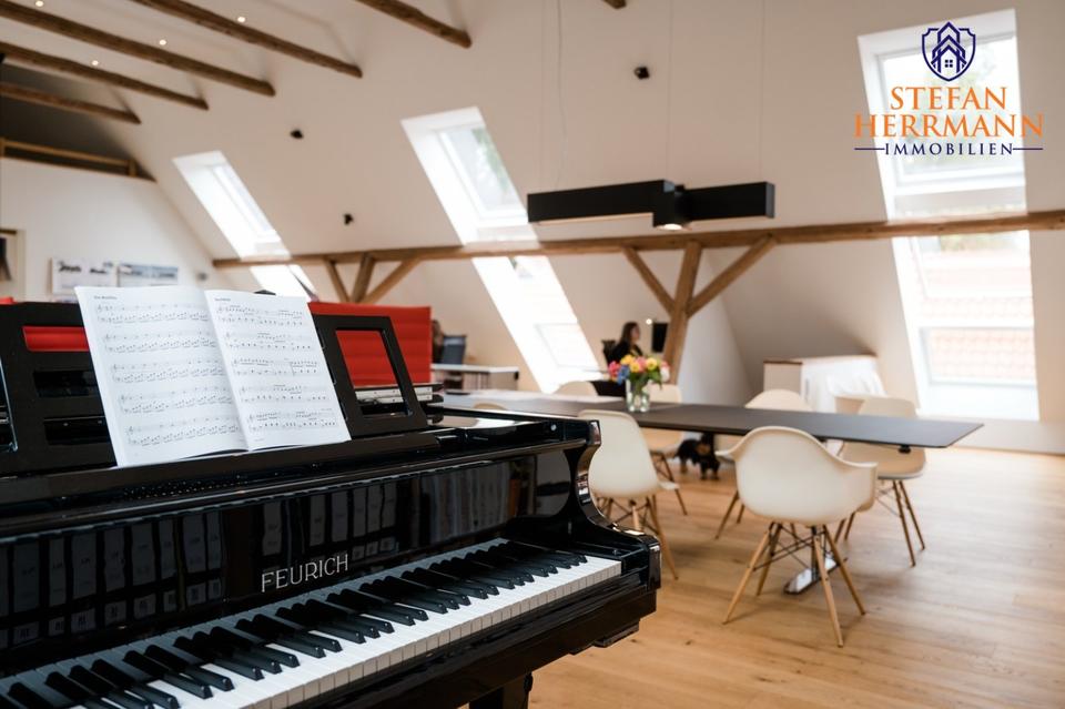 Thumbnail-Luxuriöses Studioloft auf historischer Hofstelle – Wohnen und Arbeiten in der Lüneburger Heide