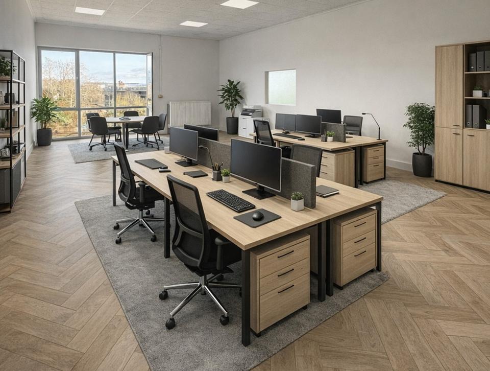 Thumbnail-Büro im 2. OG – 247 Zugang, Balkon, Teeküche & Betriebskosten-Flat!**