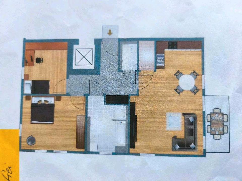 Thumbnail-3-Zimmer-Wohnung zu vermieten