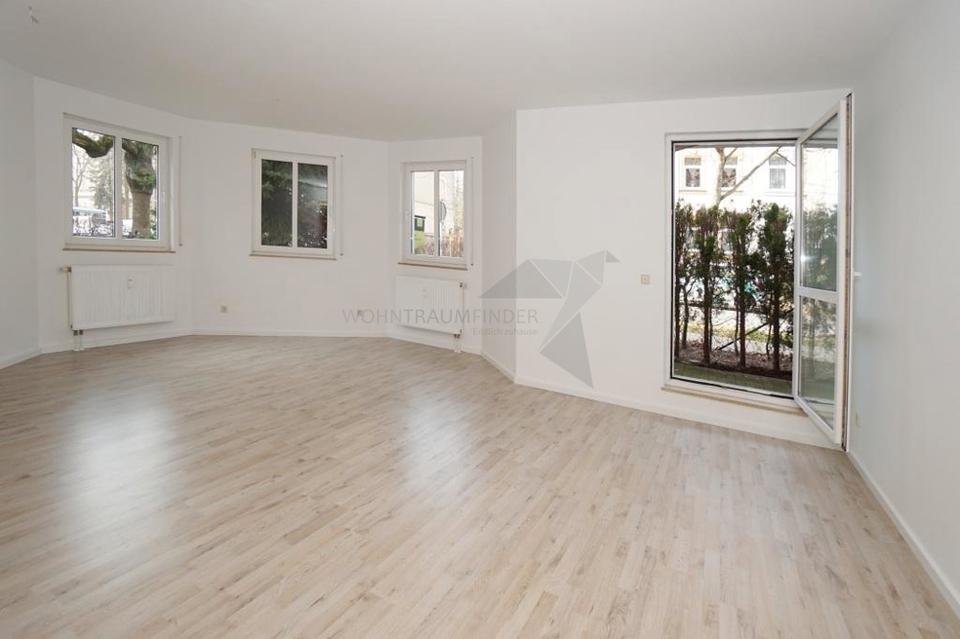 Thumbnail-Geräumige 3-Raum-Terrassenwohnung mit Außenverschattung an allen Fenstern