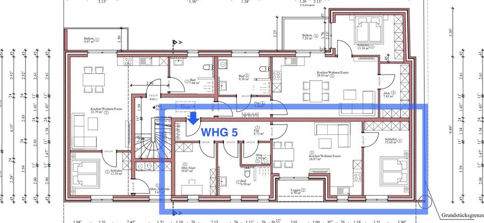 Thumbnail-Zentrale Wohnung mit Loggia - Erstbezug