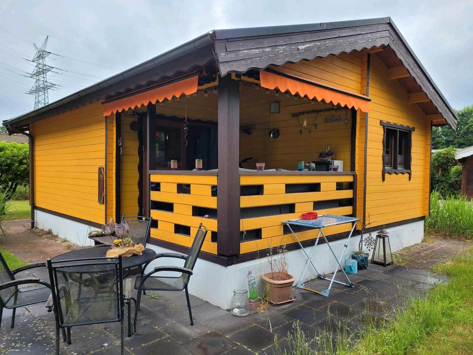 Thumbnail-Holzhaus Tinyhaus Häuschen Haus Blockhaus Campingplatz