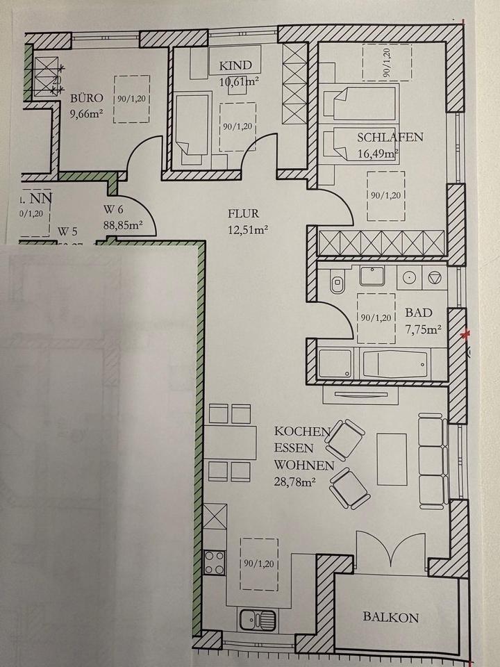 Thumbnail-Moderne helle 4 Zimmer Wohnung in 84066 Pfaffenberg