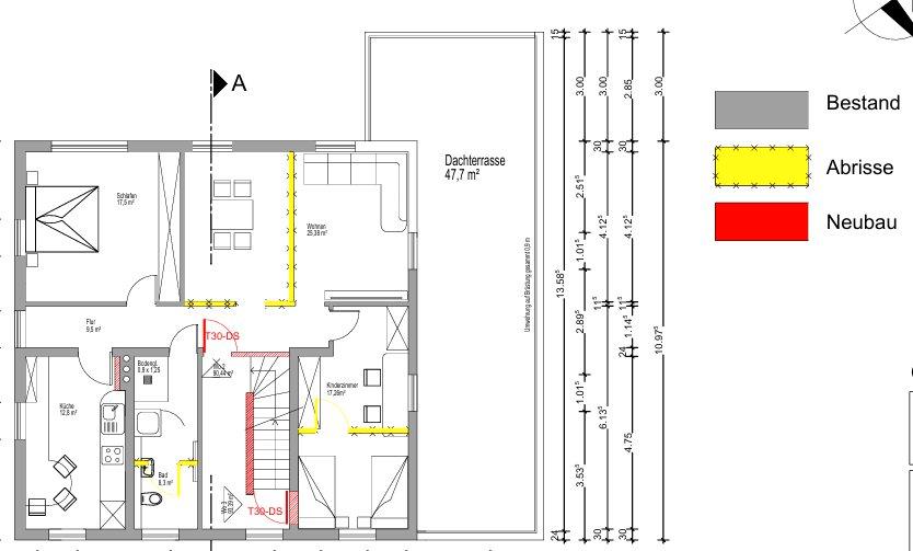 Thumbnail-Sanierte OG-Wohnung, großer Terrasse, 2 Stellplätzen Wallbox