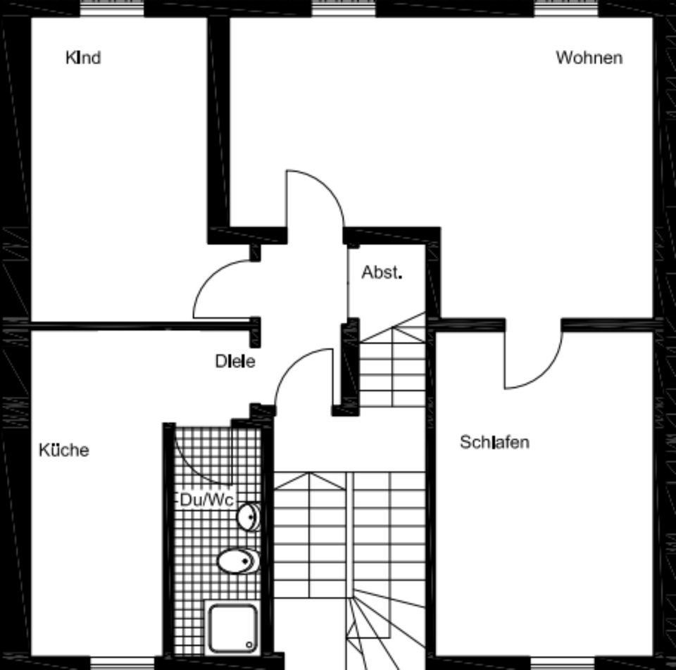 Thumbnail-3 Zi, 3. OG, renoviert, ruhig, hell, Nähe Wichlinghauser Markt