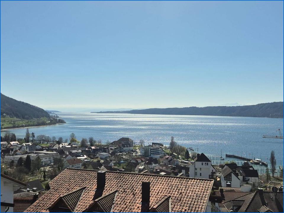 Thumbnail-*Seesicht Pur*, herrliche 5-Zimmer-DG-Maisonette mit spektakulärem Panoramablick über den Bodensee!