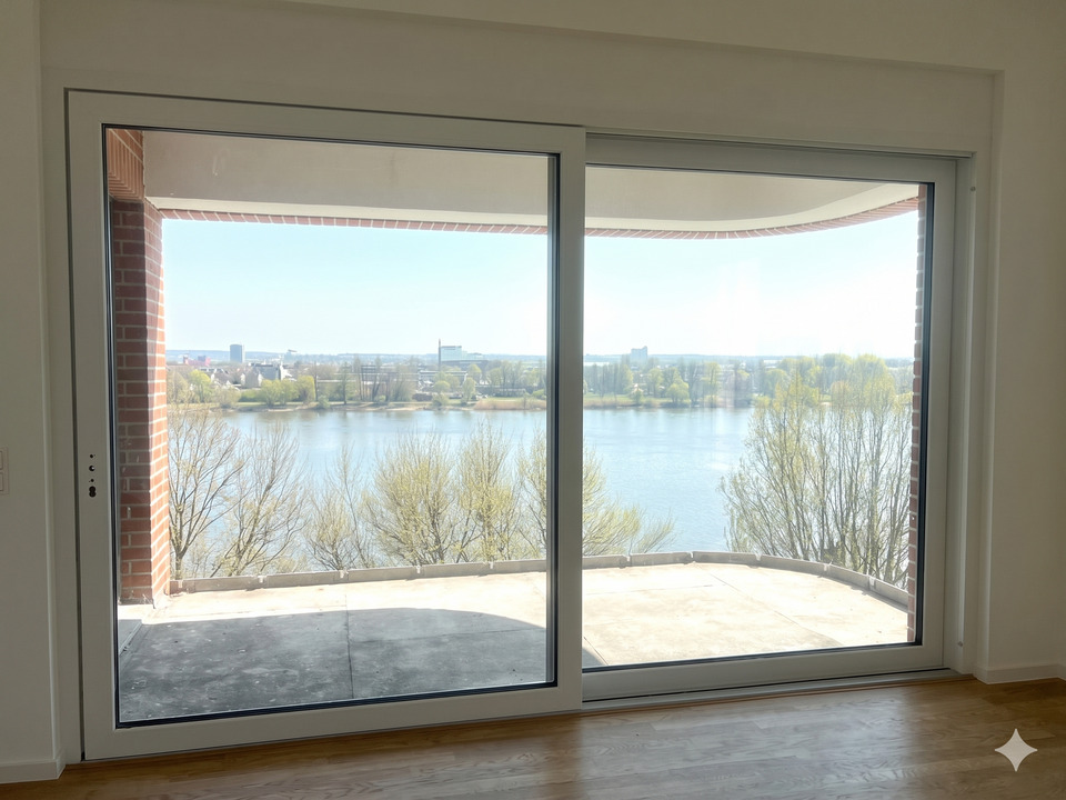 Thumbnail-4 Zimmer Neubau mit Blick übers Wasser