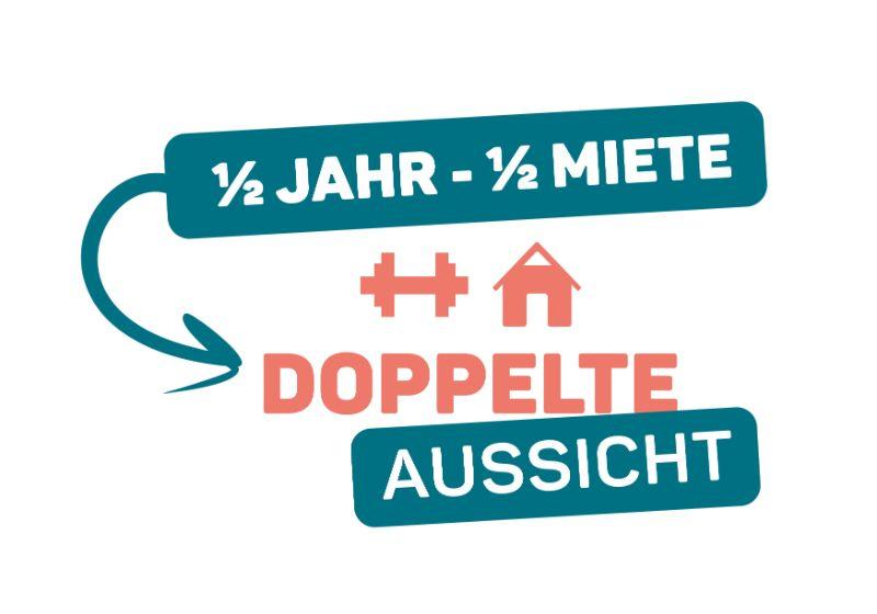 Thumbnail-Halbes Jahr - Halbe Miete - Doppelte Aussicht!