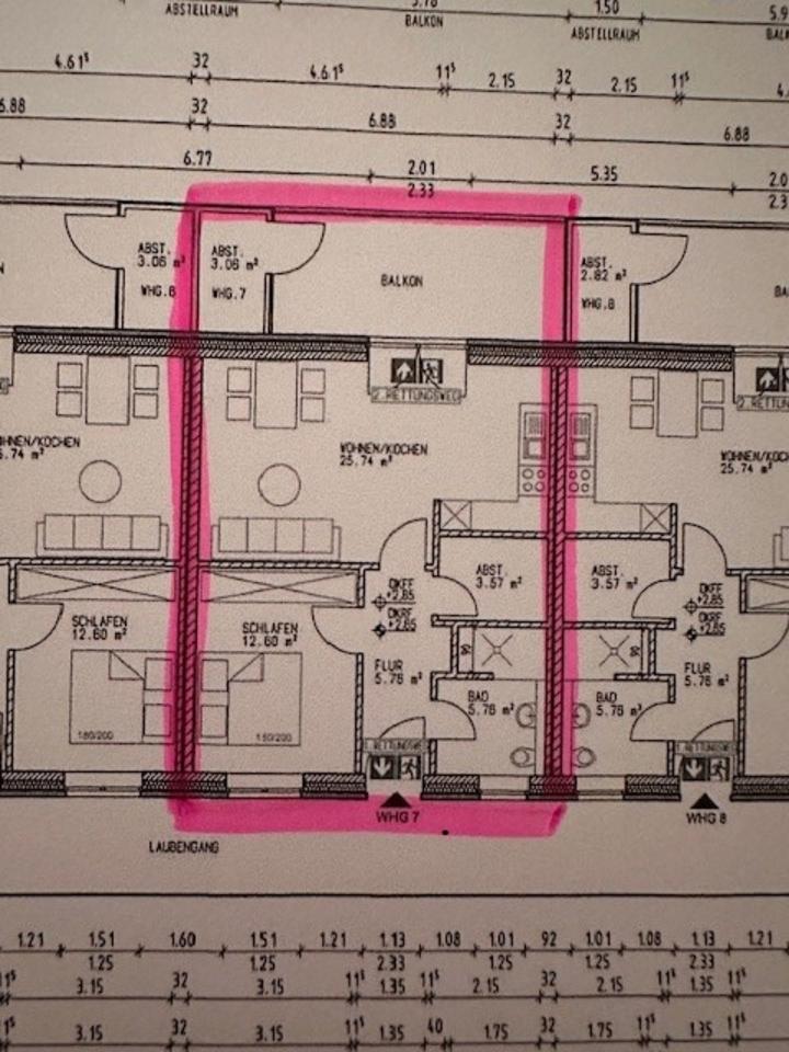 Thumbnail-2ZKB, Balkon, PKW Stellplatz, Husum, Am Messeplatz, ab sofort