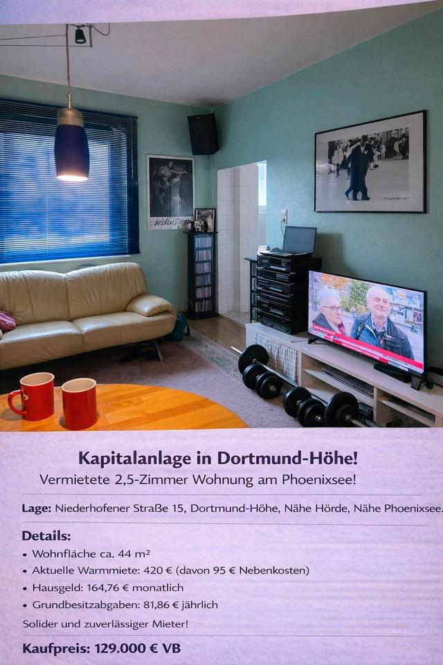 Thumbnail-Wohnung nahe Phönixsee zu verkaufen