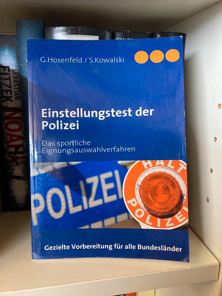 Thumbnail-Einstellungstest der Polizei Das sportliche Eignungsauswahlverfah