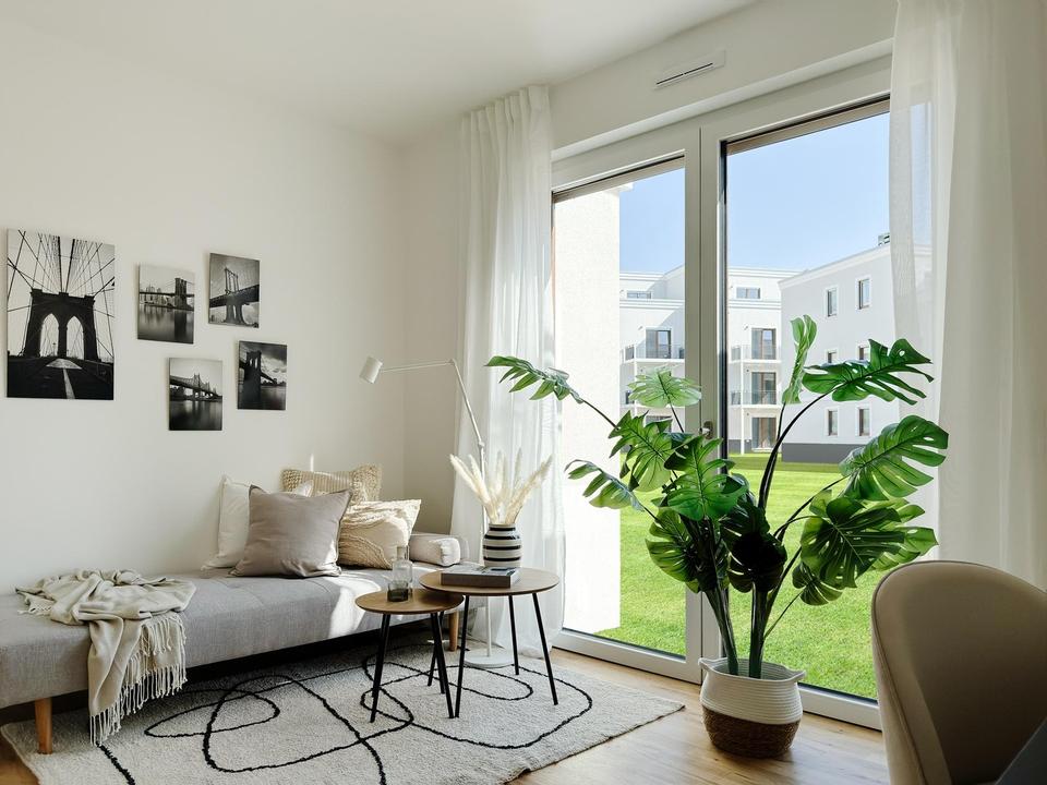 Thumbnail-Erstbezug! Hochwertige 3-Zimmer-Wohnung am Stadtwald