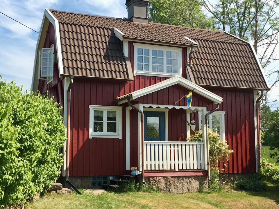 Thumbnail-Ferienhaus in Südschweden mit Ruderboot und Kamin