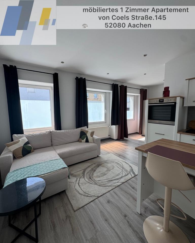 Thumbnail-möbiliertes 1 Zimmer Apartement