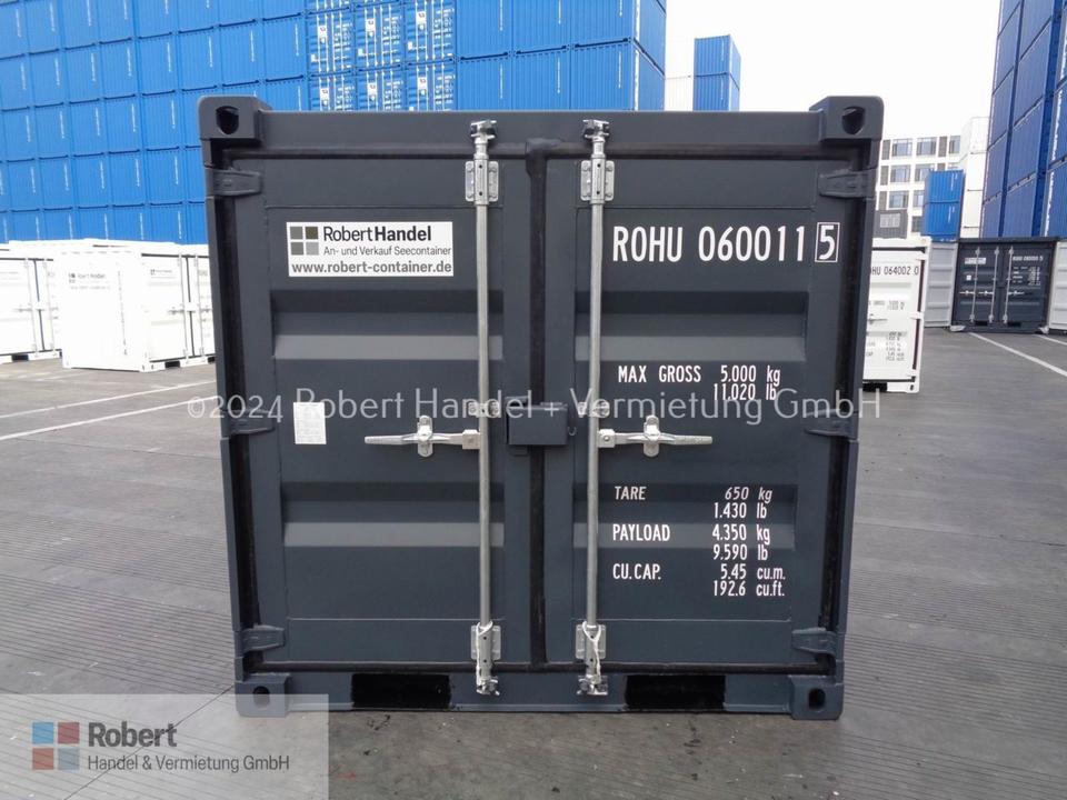 Thumbnail-NEU 6 Fuß Lagercontainer, Seecontainer, Container; Baucontainer, Materialcontainer