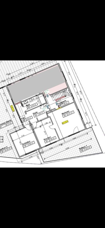 Thumbnail-2-Zimmer-Wohnung in Bühlertal-Untertal – 1. OG – frisch renoviert
