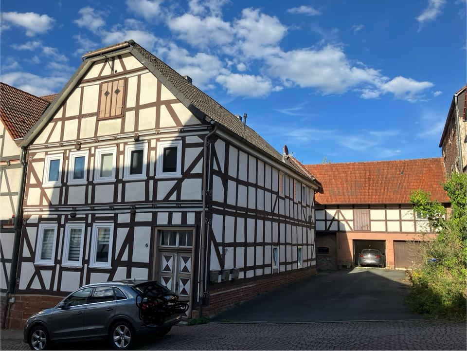 Thumbnail-Fachwerkhaus mit 3 Wohnungen und Nebengebäude provisionsfrei
