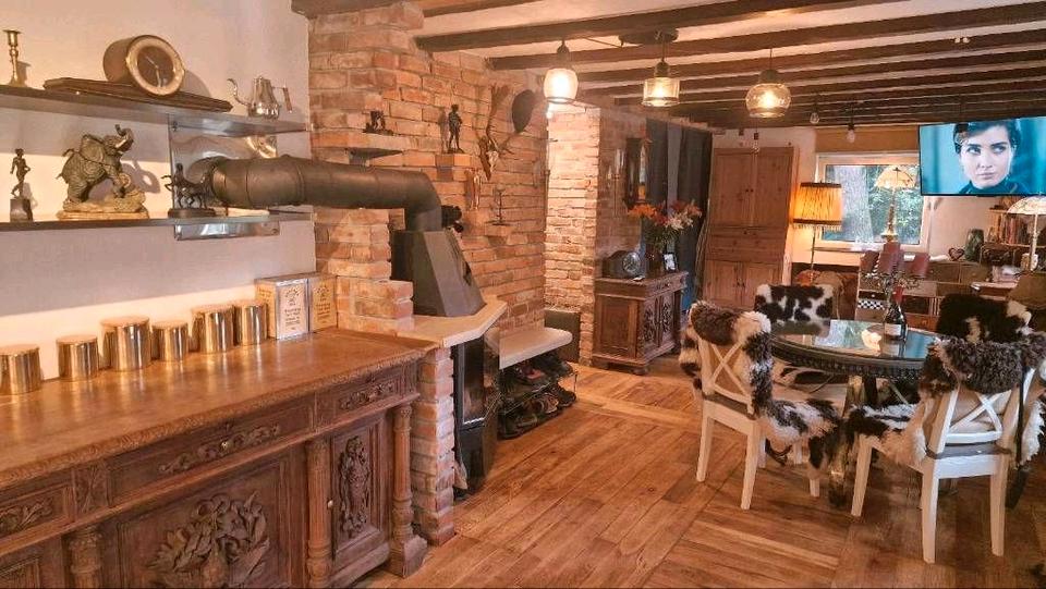 Thumbnail-Wochenendhaus im Grünen + Sauna + Kamin + 900 m² Grundstück