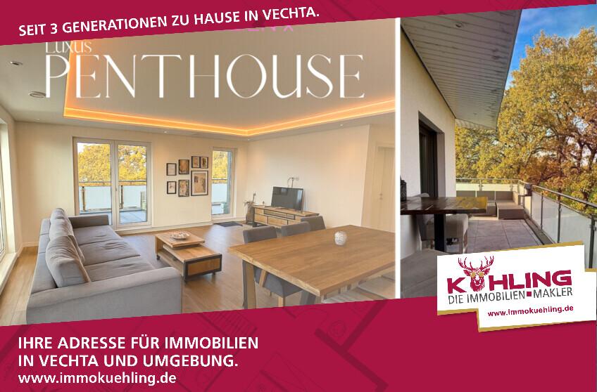 Thumbnail-Aufzug bis in die Wohnung? Penthouse für Anspruchsvolle in Vechta zu vermieten!