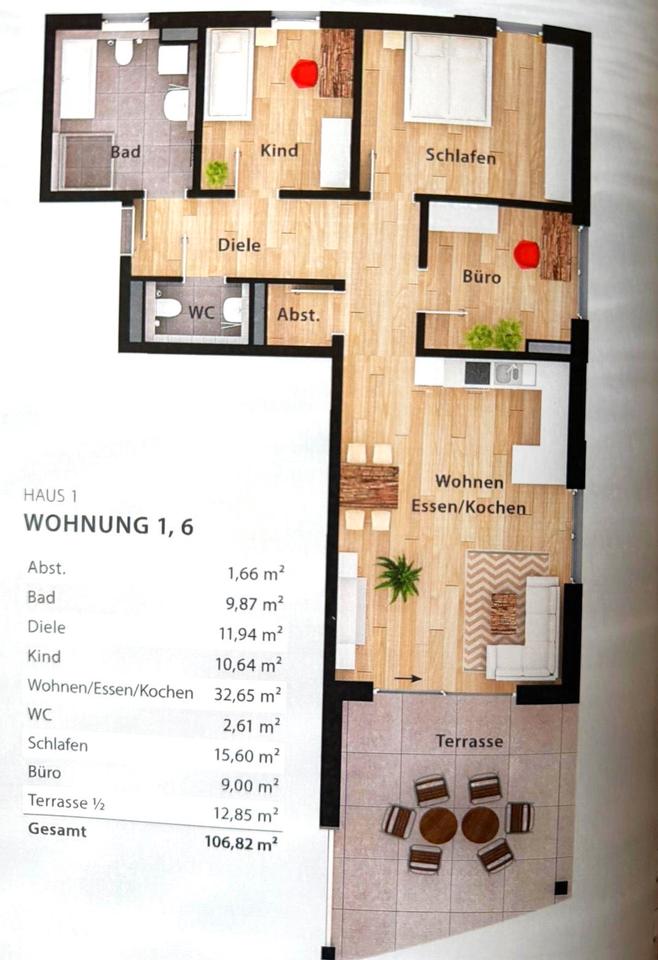 Thumbnail-Wohnung- Seeblick– 4Zimmer- Neubau- Steinberg a. See vermieten