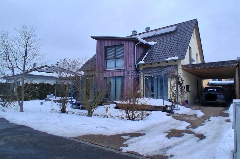 Thumbnail-Ökologisches Holz-Lehm Einfamilienhaus in ruhiger Lage