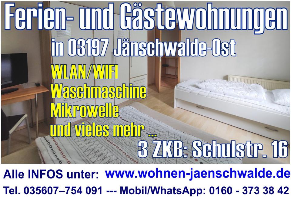 Thumbnail-3 ZKB Ferienwohnung (bis 6 Pers.) zw. Cottbus und Guben - naturnahe Lage (in Brandenburg) ab 56 € pro Nacht