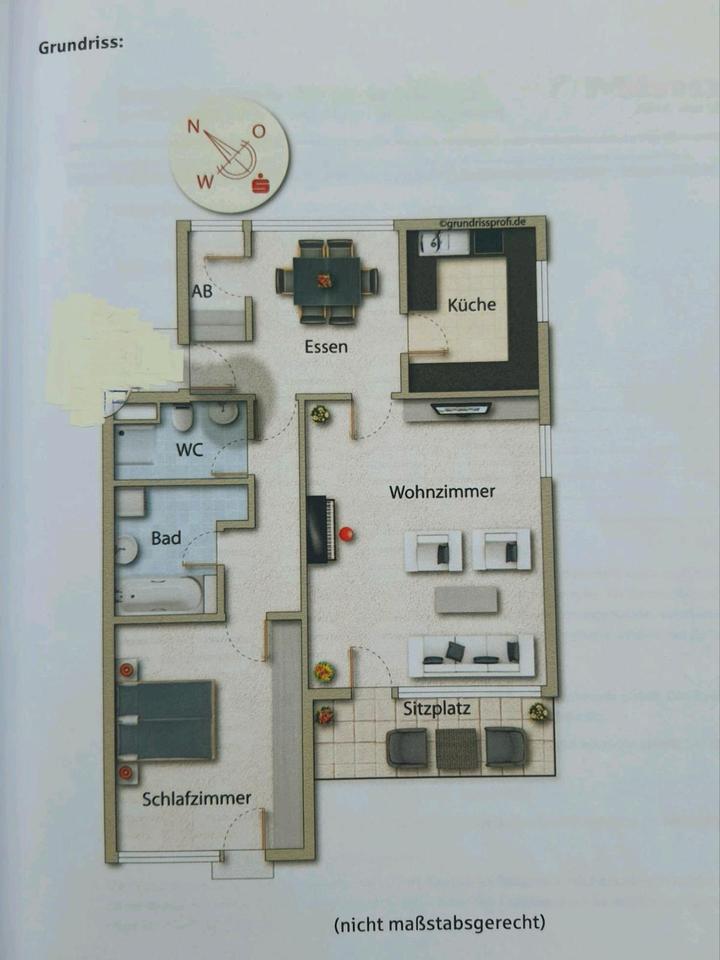 Thumbnail-2,5 Zimmer Wohnung in Ravensburg Weststadt