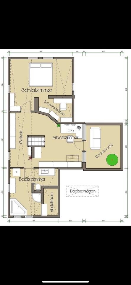 Thumbnail-Stilvolle Maisonette-Wohnung mit großer Terrasse in Stöcken