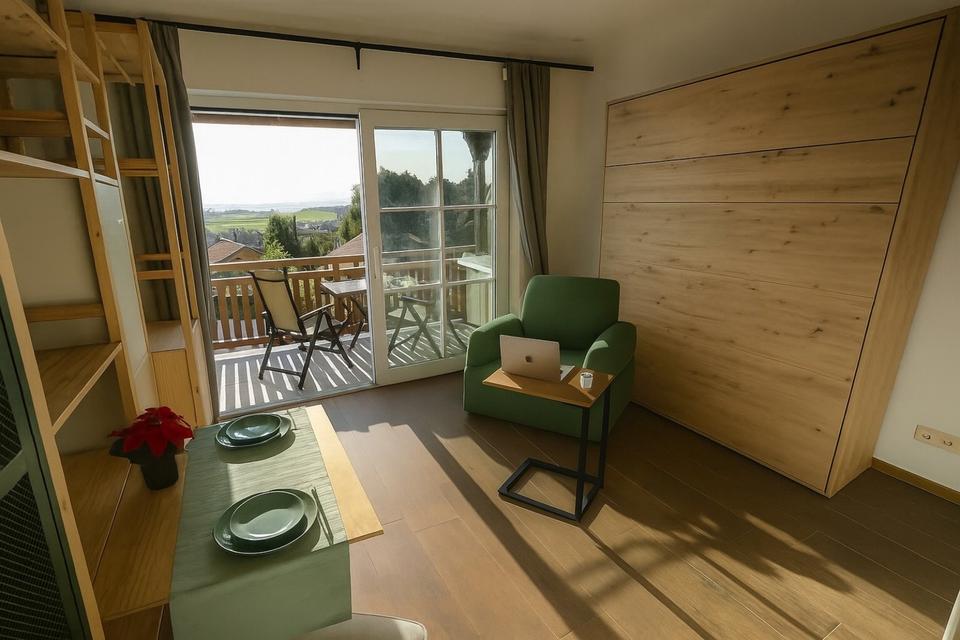 Thumbnail-Möbl. Wohnung mit Balkon & Alpenblick Bad Kohlgrub ab 01. Juni 26